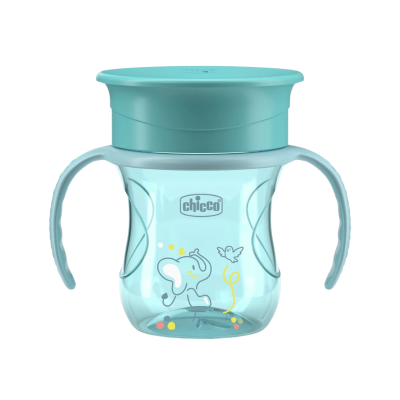 Chicco Copo Refeição 360 Azul 12M+ 200ml