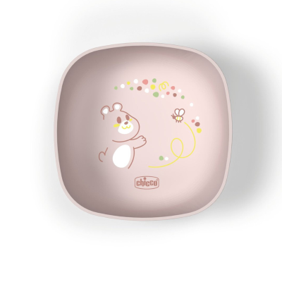 7527887 Chicco Tigela Tampa Rosa 6M+