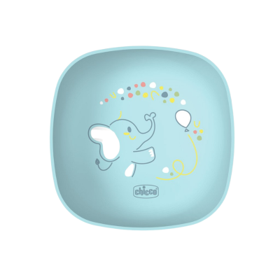 7527879 Chicco Tigela Tampa Azul 6M+
