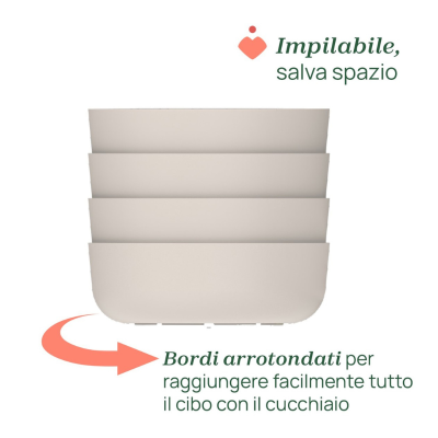 Chicco Tigela Tampa Cinza 6M+ | Farmácia d'Arrábida