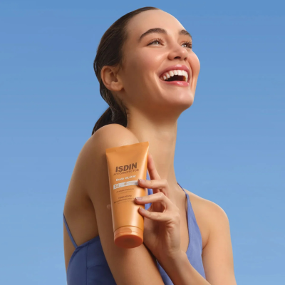 Isdin Fotoprotector Body GLOW Loção SPF30 200ml | Farmácia d'Arrábida