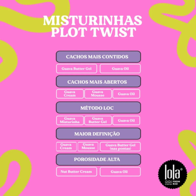 Lola Plot Twist Guava Óleo Finalizador 90ml | Farmácia d'Arrábida