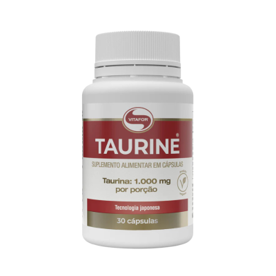 7898919865543 Vitafor Taurine Cápsulas x30