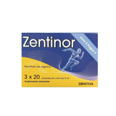 7545350 Zentinor Solução Ampolas 3x20 5ml Leve 3 Pague 2