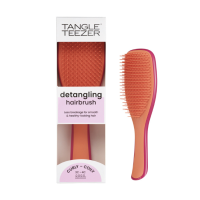 Tangle Teezer Detangler Curly Raspberry Papaya | Farmácia d'Arrábida