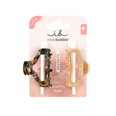 7553974 Invisibobble Clipstar Molas Cabelo Golden Roar