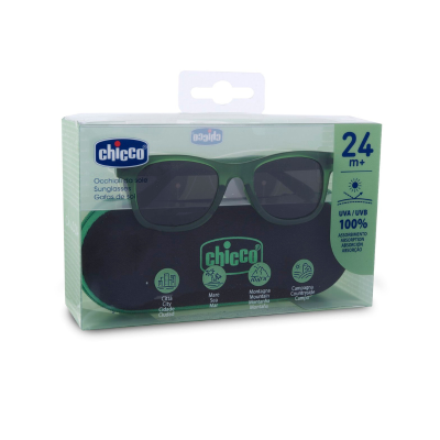 Chicco Óculos de Sol Verde 24M+ | Farmácia d'Arrábida