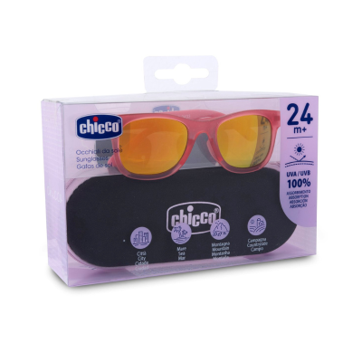 Chicco Óculos de Sol Rosa 24M+ | Farmácia d'Arrábida