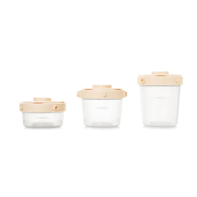 Saro Conjunto 3 Recipientes para Alimentos Rosa Claro | Farmácia d'Arrábida