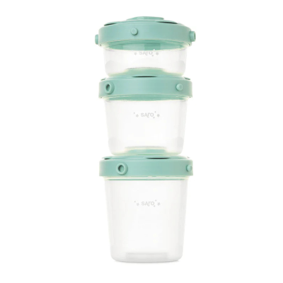 Saro Conjunto 3 Recipientes para Alimentos Verde | Farmácia d'Arrábida