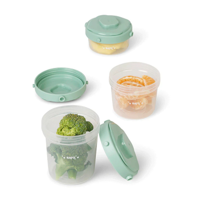 Saro Conjunto 3 Recipientes para Alimentos Verde | Farmácia d'Arrábida