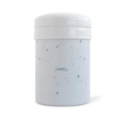 Saro Garrafa Térmica Sólidos com Recipiente Cinza | Farmácia d'Arrábida