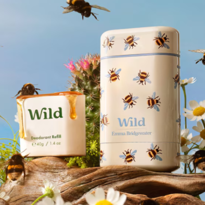 Wild Desodorizante Natural Caixa e Recarga Abelhas Mel e Flor Cacto 40gr | Farmácia d'Arrábida