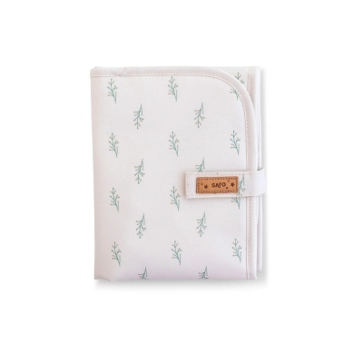 Saro Trocador Portátil Compacto Flores | Farmácia d'Arrábida