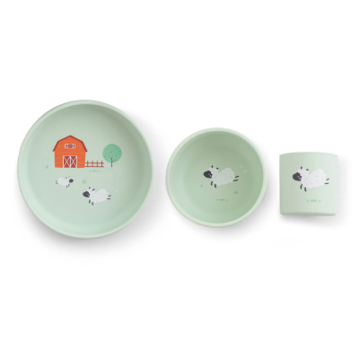 Saro Set Alimentação Silicone Foodie Quinta Verde | Farmácia d'Arrábida