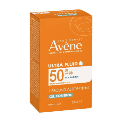 Avène Solar Ultra Fluido Oil Control SPF50 50ml | Farmácia d'Arrábida