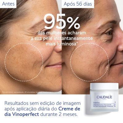 Caudalie Vinoperfect Creme Dia Niacinamida 50ml | Farmácia d'Arrábida