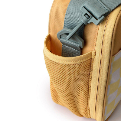 Monnëka Bolsa Térmica Rígida Xadrez Yellow Person  | Farmácia d'Arrábida