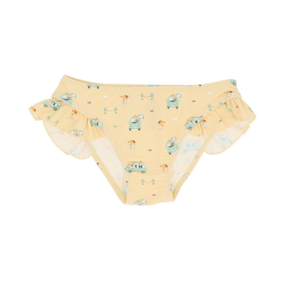 Monnëka Cueca Banho Folhos Surf Van S 2-3Anos