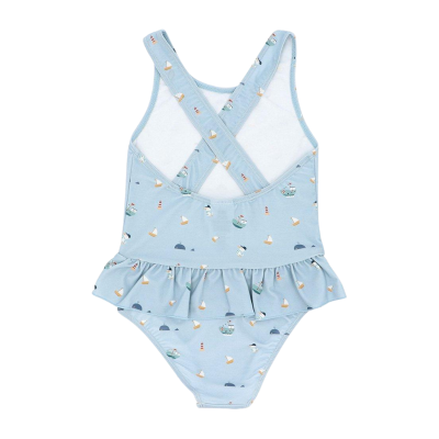 Monnëka Fato Banho Cruzado Folhos Fishing Boat S 2-3Anos | Farmácia d'Arrábida