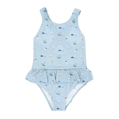 Monnëka Fato Banho Cruzado Folhos Fishing Boat XS 18-24M