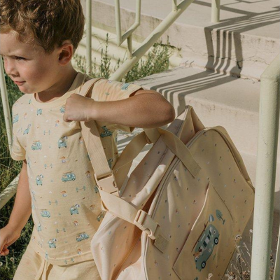 Monnëka Bolsa de Praia com Malha anti-areia Surf Van | Farmácia d'Arrábida