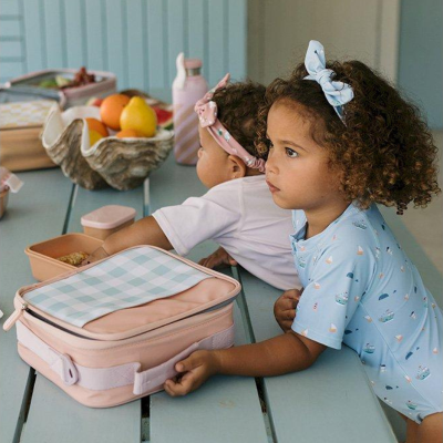 Monnëka Bolsa Térmica Rígida Stripes Apricot | Farmácia d'Arrábida