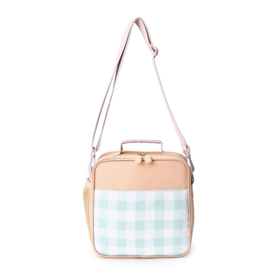 Monnëka Bolsa Térmica Rígida Stripes Apricot | Farmácia d'Arrábida