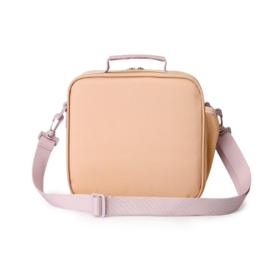 Monnëka Bolsa Térmica Rígida Stripes Apricot | Farmácia d'Arrábida