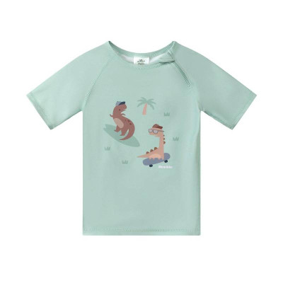 Monnëka Camiseta Proteção Solar Cool Dinos 6-12Meses