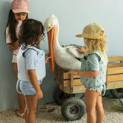 Monnëka Colete Flutuador Aprendizagem Fishing Boat 2-3Anos | Farmácia d'Arrábida