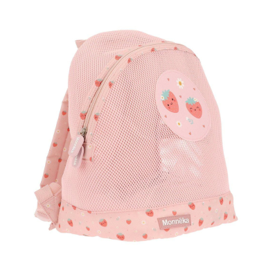 Monnëka Mochila Infantil Anti-Areia Strawberries  | Farmácia d'Arrábida