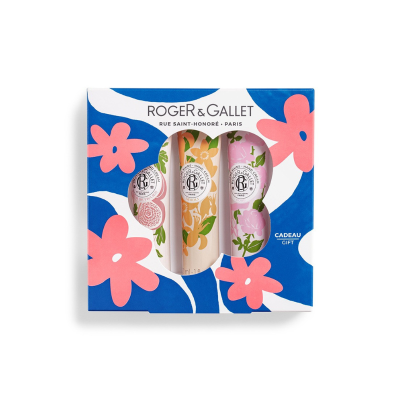 7536375 Roger & Gallet Trio Cremes Mãos Relaxantes 3x30ml