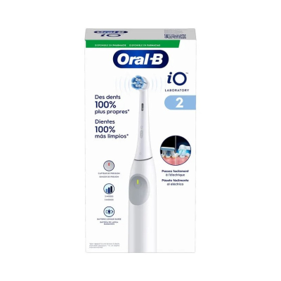 Oral-B iO 2 Escova Elétrica Branca + Recarga | Farmácia d'Arrábida