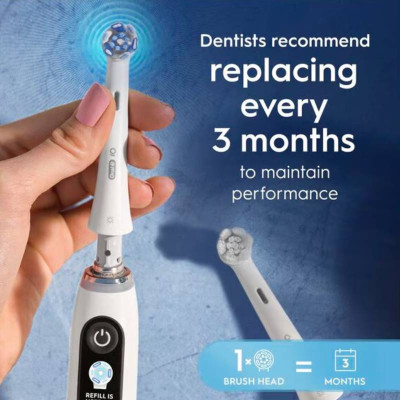 Oral-B iO Ultimate Clean Recargas Pretas x4 | Farmácia d'Arrábida