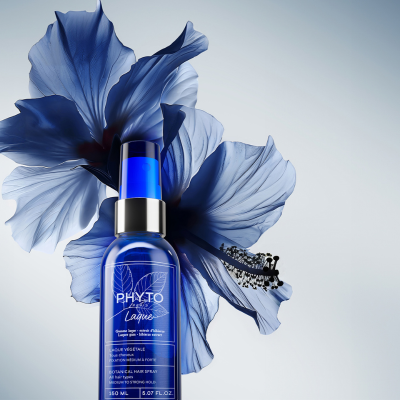 Phyto Laca Fixação Média/Forte Azul 150ml | Farmácia d'Arrábida