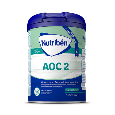 7495200 Nutribén AOC 2 Leite Pó 800g +6M