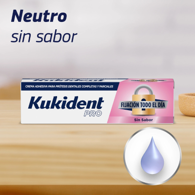 Kukident Pro Fixação Todo o Dia Sem Sabor 47g | Farmácia d'Arrábida