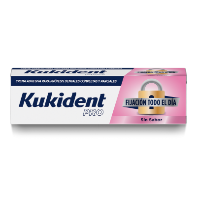 7532564 Kukident Pro Fixação Todo o Dia Sem Sabor 70g | Próteses Dentárias