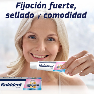 Kukident Pro Fixação Todo o Dia Sabor Fresco 47g | Farmácia d'Arrábida