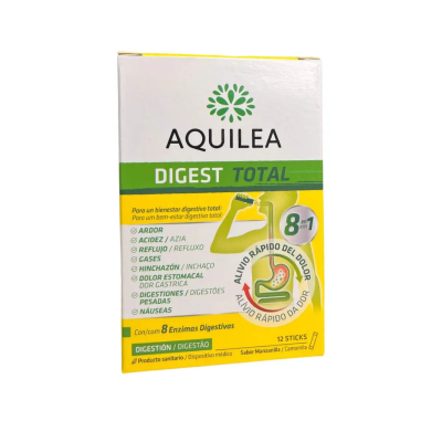 7530444 Aquilea Digest Total Sticks Camomila x12