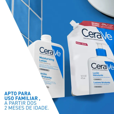 Cerave Loção Hidratante Recarga 473ml | Farmácia d'Arrábida