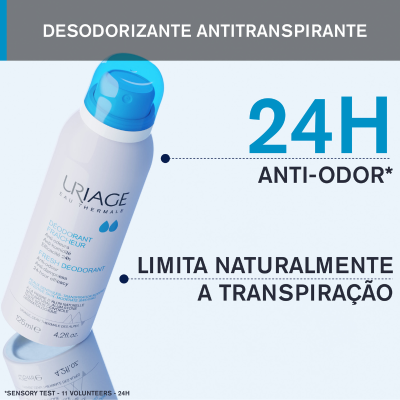 Uriage Eau Thermale Desodorizante Refrescante Duo | Farmácia d'Arrábida