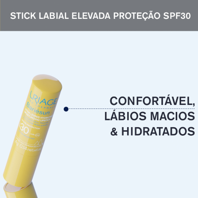 Uriage Bariésun Stick Labial Hidratante FPS 30 4g | Farmácia d'Arrábida