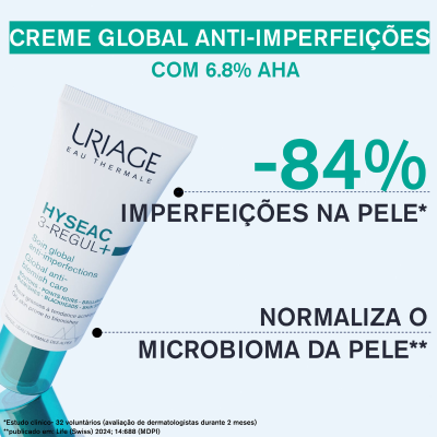 Uriage Hyséac 3-REGUL+ Creme 40ml | Farmácia d'Arrábida