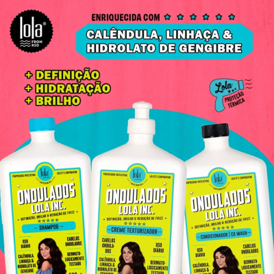Lola Ondulados Inc. Champô 500ml | Farmácia d'Arrábida