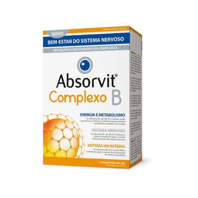 7547976 Absorvit Complexo B Comprimidos x30