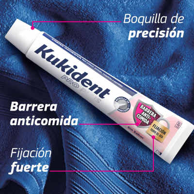 Kukident Pro Plus Creme Adesivo sem Sabor 2x40g | Farmácia d'Arrábida