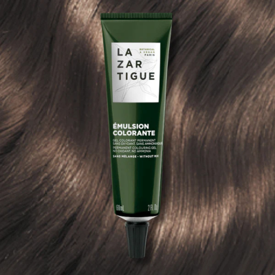 Lazartigue Emulsão Color 5.00 Castanho Claro 60ml | Farmácia d'Arrábida