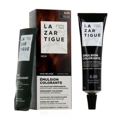 Lazartigue Emulsão Color 6.00 Louro Escuro 60ml | Farmácia d'Arrábida